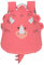 LÄSSIG Kleiner Kinderrucksack für Kita Kindertasche Krippenrucksack mit Brustgurt, 20 x 9.5 x 24 cm, 3,5 L/Tiny Backpack Dino Rose
