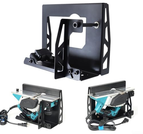 GeRRiT Soporte para cepilladora, soporte abatible para cepilladora eléctrica, mesa guía para carpintería, modelo aplicable M1B-FF-82X1M1901