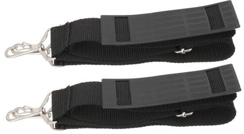 DIYEAH Correa Ajustable Paquete de 2 Piezas para Estuche de Violín Almohadillas de Hombro y Hebillas Metálicas, Resistente Suciedad, Adecuado para Actuaciones al Aire Libre