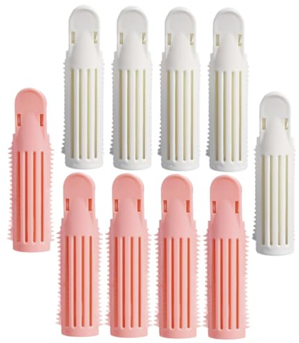 Hemobllo 10 Pièces Lot de Pinces à Cheveux Volumisantes pour Racines Kit de Permanente pour Cheveux Courts Pince à Bouclés pour Femmes