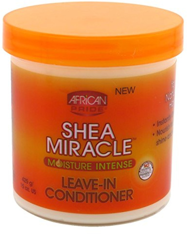 African Pride Shea Butter Miracle Leave-In Conditioner 15oz Jar by African Pride