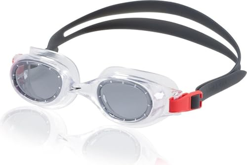 Speedo Unisex-Adult Swim Goggles Hydrospex Classic, Smoke Ice