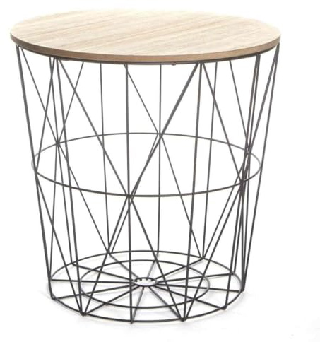 Paris Prix Atmosphera Créateur d'intérieur - Table d'Appoint Design Kumi 41cm Noir
