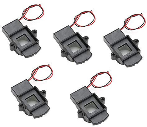 Hopcd 5MP M12-Objektivfilter-Set für HD-CCTV-Überwachungskameras mit Infrarot-Sperrfilter und Vollspektrumglas, Kunststoff, Schwarz