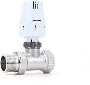 Youngran Automatic Thermostatic Radiator Valve 1/2 3/4 1 Thermostat Temperature Control Floor Heating Thermostat Valve DN15/DN20/DN25 Leisurely (Specification : 3/4 inch)