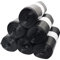 (60 Stück) Müllbeutel 240 Liter, Schwarze Müllsäcke 100 x 120 cm, Müllbeutel, Müllbeutel
