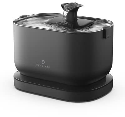 PETLIBRO Fontaine a Eau Chat sans Fil avec Capteur de Mouvement, Facile à Nettoyer, 23dB Ultra Silencieuse, Dockstream Fontaine pour Chats à Pile 5000mAh, sans BPA, Distributeur Eau Chat