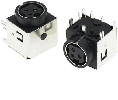 CZMDKEXM 100PCS MPC-3-02 Mounting Female DIN 3 Jacks S-Video Adapter Sockets S Terminal