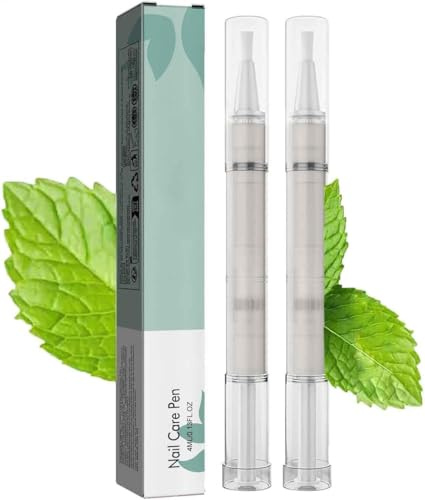 Lápiz Cuidado Uñas, 2X4ML Lápiz Tratamiento Hongo Uñas Los Pies, Lápizs Reparador Hongo Las U-ñas Ingredientes Naturales Aceites Árbol Té, Sueros Nutritivo Fortalecedor U-ñas, Para Hombres Y Mujeres
