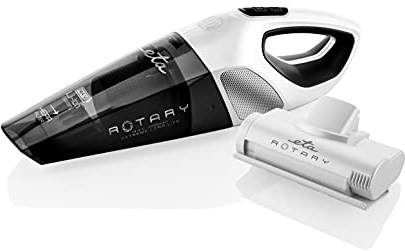 ETA Handstaubsauger Rotary mit Elektrischer Rotationsbürste - Li-Ion Akku 14,4V, Weiß