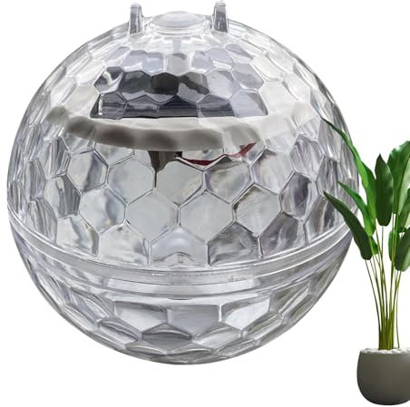 Lámpara solar flotante para estanques – Lámparas de piscina impermeables, cuentas de decoración de interiores cambiantes | Luces LED con forma de bola de 7 colores cambiantes, lámpara de noche de