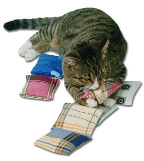 Ökologisches Katzenspielkissen mit Baldrian, 8g