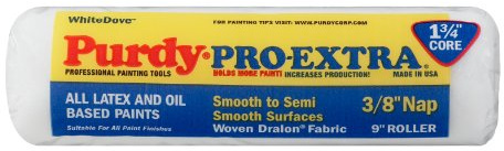 Purdy 140671092 Pro-Extra White Dove 3/8 Nap Roller Cover (Case of 15), 9