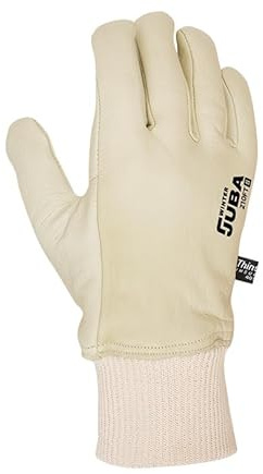 Juba - Guante frio cuero vacuno hidrofugo/ada talla 9