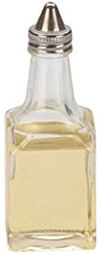 Zodiac J-02CL Oil Vinegar Bottle, Clear, 6 oz.