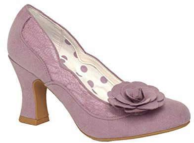 Ruby Shoo Chrissie 09336 Damen-Pumps mit Blockabsatz, Mauve Pink Purple, 41 EU