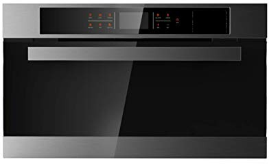 ROBAM Built-in Combi Wall Oven, 12-in-1, Air Fry, Grill, Bake & Steam, Wide Temp Precision, Spacious Capacity to Fit 12 inch Pizza, 10lb Chicken, Three Heating Elements, Built-In Recipes