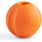 Beco Hundespielzeug - Naturkautschukball zum Apportieren, Spielzeug für Hunde, leicht zu Finden, leuchtende Farben - Orange