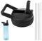 Straw Lid Compatible With Contigo 24 OZ 32 OZ, Replacement Lid Compatible With Contigo Water Bottle, Used In Ashland And Jackson And Cortland Series And 2.0 Series