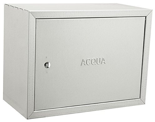 Caja galvanizada de acero inoxidable para contadores de agua – Distintos tamaños, acero galvanizado.