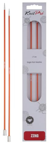 KnitPro Zing Single Pointed Needles 16 (40cm) | 2.75mm