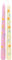 Talking Tables 2 x Floral Tapered Pink & Yellow Dinner Candles, Mothers Day Gift - Ditsy Flowers - Unscented, 8 Hours Burn Time - Eco-Friendly Packaging, Pastel, Easter Table Décor Candlesticks