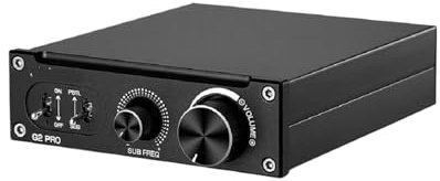 Amplificateur numérique Mono Hi-FI G2 Subwoofer/Mini amplificateur de Puissance stéréo à Gamme complète for la Maison et Le Bureau 100 W