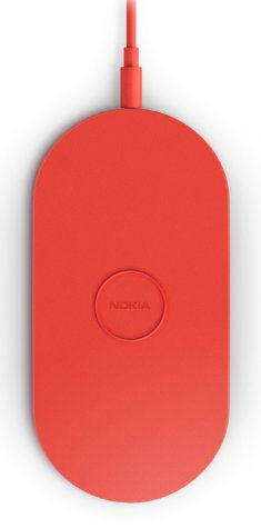 Nokia DT-900 Universal Wireless Qi Charging Plate Compatible with Nokia Lumia 820/920/925/930/1020/1520 - Red