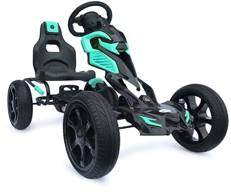 Kinder Pedal Go Kart - 5-12 Jahre, Mit Pedal, Shaum Reifen Eva Wheels