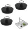 3 Pcs Rubber Bathtub Plugs, Kitchen Sink Plug, Bath Tub Drain Stoppers with Hanging Ring, for Kitchen and Bathroom Sink