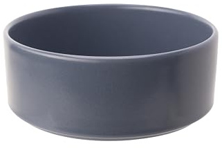 Cosy & Trendy Lot de 6 Bols en Grès Tower, Bleu, D14xH5.5 cm-Empilable