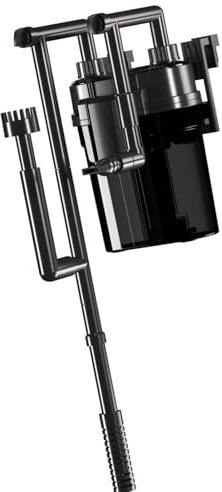 jebyltd Platzsparender Außenfilter für Aquarien, Wasserfiltersysteme für kleine Aquarien, Wandmontage, einfache Installation, wandmontierter Wasserfilter