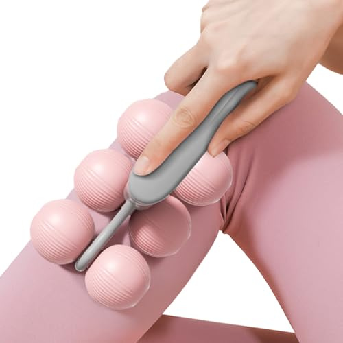 Bärbar minimassageapparat - Djupvävnadsvibrationer | Smärta i ryggen, nacken, ben och armar | Kompakt och praktisk för, gym och resor