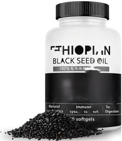Aceite de semilla negra, 60 cápsulas, ecológico ,1pc