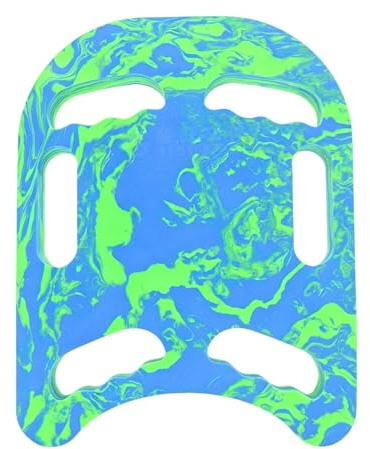 Simbräda – flerhålshandtag simhjälp träningsbräda, vattenträning dragboj för barn vuxna nybörjare, simning övning skola sommar läger pool träning, 41 x 32 x 4 cm