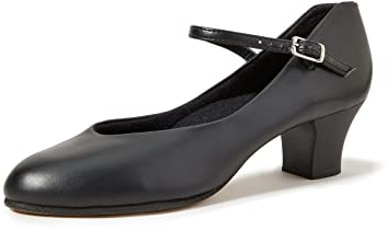 Capezio Damen Junior Footlight Character Schuhe, Schwarz, 38.5 EU