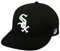 2013 Erwachsene flach Krempe Chicago White Sox Home schwarz hat Cap MLB verstellbar