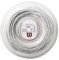 Wilson Unisex Tennissaite Revolve, weiß, 200 Meter Rolle, 1,30 mm, WRZ906500