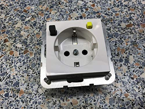 Gira 267 703 fi-socket 30 mA reinweiß
