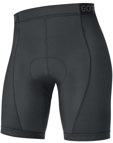 GORE WEAR C3 Liner Short Tights+, Tight shorts Donna, Nero, 36