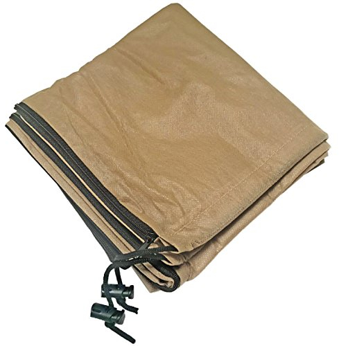 Windhager Winter-Vlieshaube Protect L, Kälteschutz, Frostschutz für Pflanzen, Abeckvlies, 0,6 x 1,8 m, Winterschutzhaube, beige