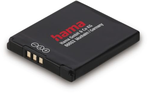 Hama Li-Ion-Akku DP 437 für Canon NB-11L (Li-Ion Akku, Ersatzakku, Akku Pack, Akku 580mAh, Akku für Canon PowerShot A3500, A4000, A2500, A2600, A3400, IXUS 275, IXUS 185, IXUS 190, IXUS 285) Schwarz
