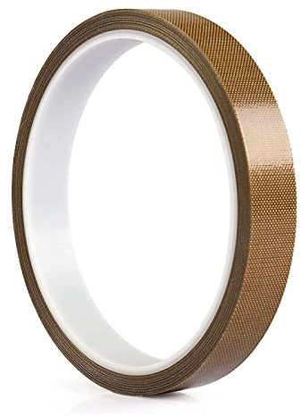 Teflonband, PTFE-Band, Hochtemperatur-Butterflon-Klebeband für Versiegelung, Länge 10 m, Dicke 0,18 mm, Breite (10 mm)