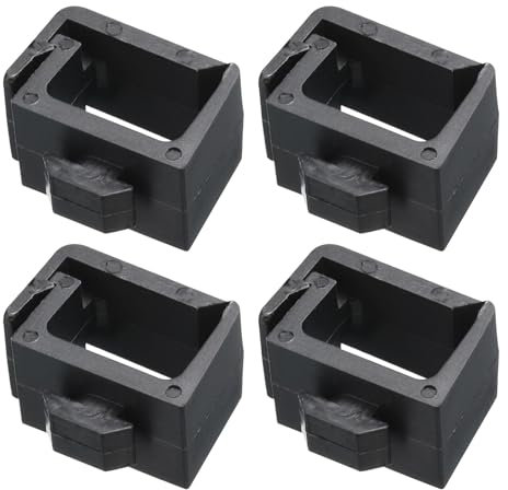 QUARKZMAN 4Pcs Pince de Câble à Fente Unique 8, 13.5mm de Largeur de Montage en Abs pour Profilé en Aluminium de la Série 30 Standard Européen