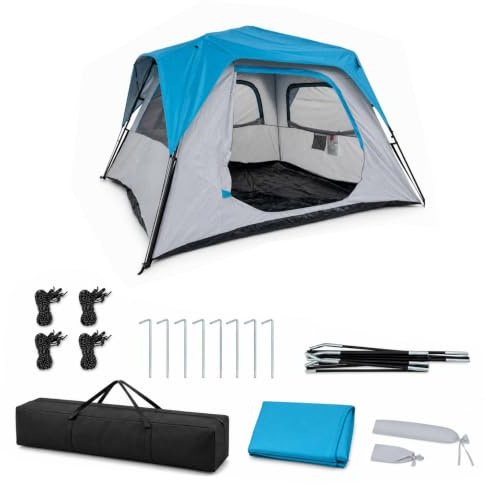 HOMASIS Tente pour Camping 6 Personnes, Camping Tente,