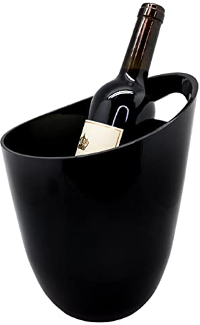 Vaschetta per ghiaccio, refrigeratore per bottiglie di vino, champagne, secchio refrigeratore