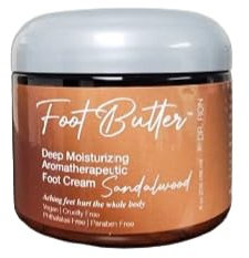Foot Butter by Dr Ron Sandalwood Moisturizing Cream 6 oz