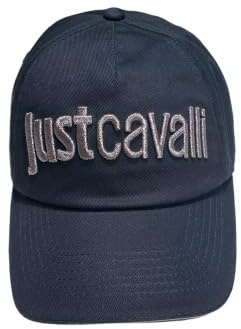 Just Cavalli Cappellino da baseball, blu scuro, argento, Blu, Taglia unica