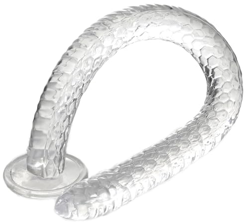 Difemstoy Consolador de dragón realista súper largo de 75 CM con ventosa, consoladores de punto G flexibles de cristal para mujeres y hombres