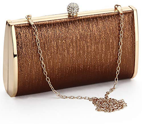 Women Evening Clutch Bags Metal Frame Evening Bag Night Purse Handbag Wedding Prom Party Cocktail Bridal Clutches
